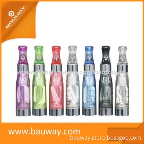 Bauway CE9-3 Colorful Clearomizers with 10 Wicks and No Leaking